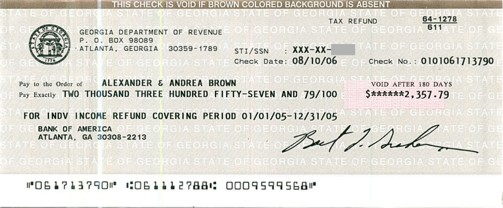 Ga State Tax Refund Serious Mumma
